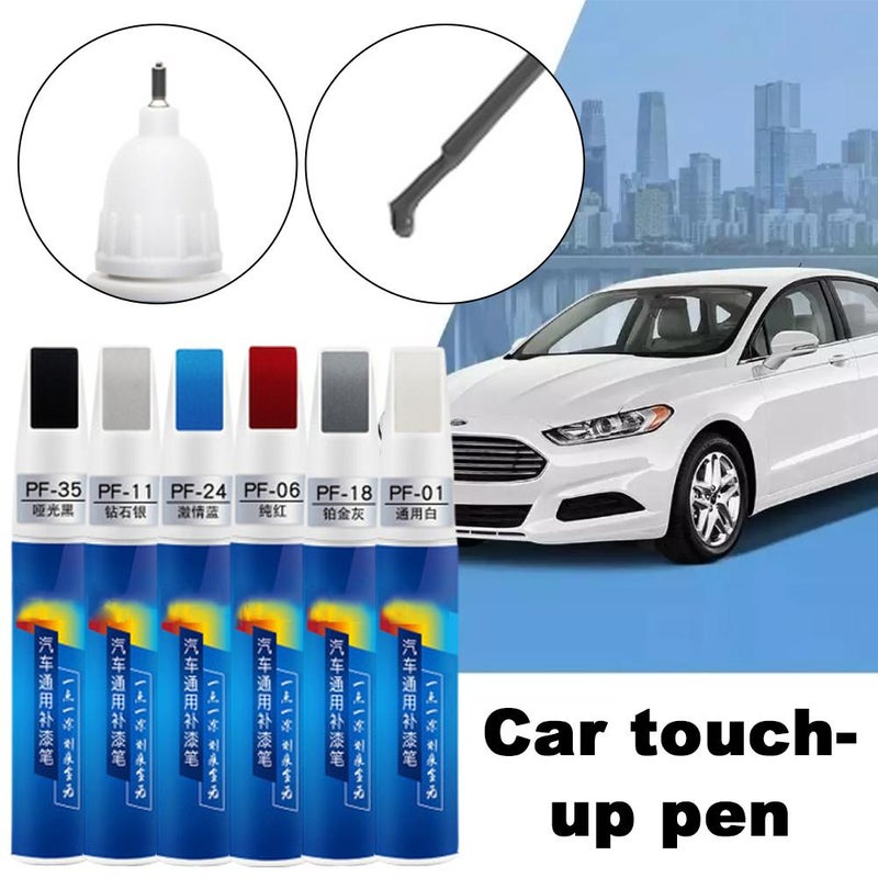Touch Up Paint Pen for Cars, 12 mL Car Paint Scratch Repair, 2-in-1 Car Touch Up Paint Fill Paint Pen, Quick & Easy Solution to Repair Minor Automotive Scratches (Universal White) - Image 2